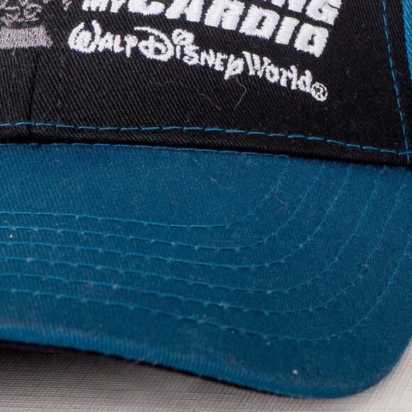 Walt Disney World Park Hopping is my Cardio Baseball Cap Hat One Size Blue Black - Picture 4 of 8